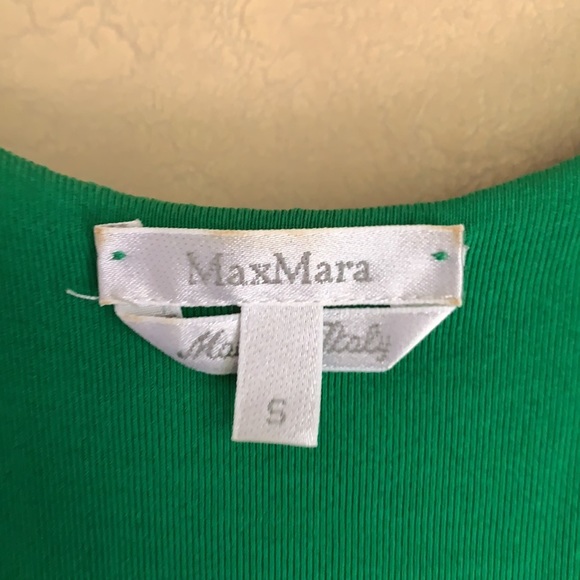 Max Mara Jersey Green Tank Top - Picture 5 of 6